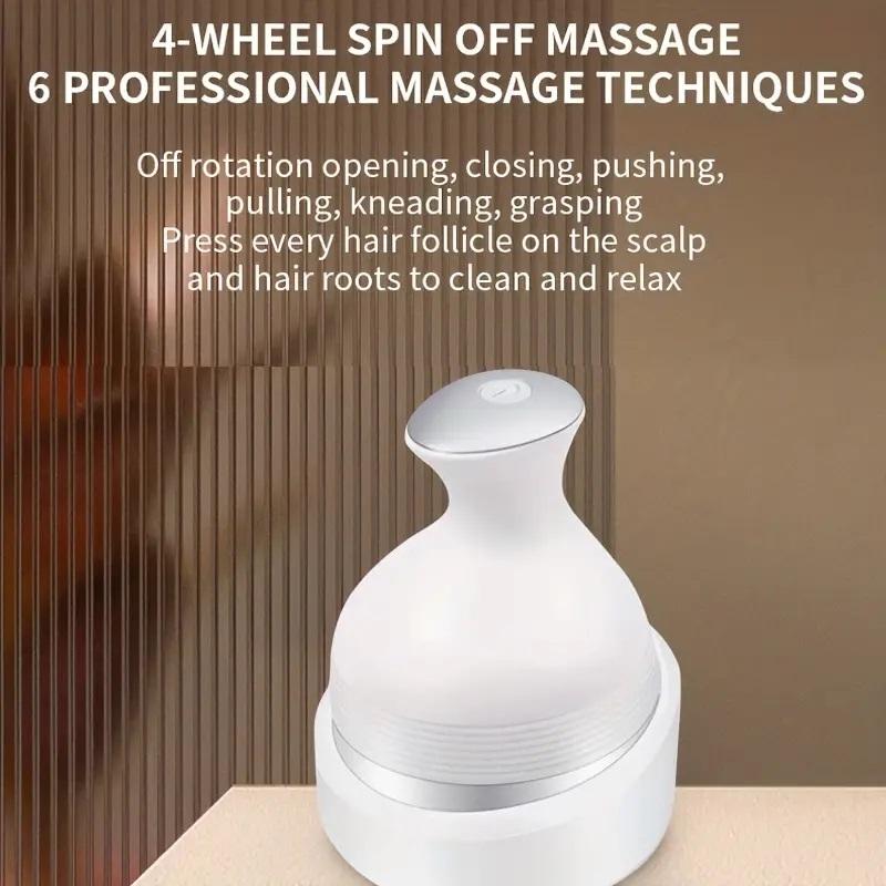 Head Cat Claw Massager for Refreshing, Scalp Massager for Massaging Scalp Tissue, Kneading Nodes, Portable Hair Scraper for Rela