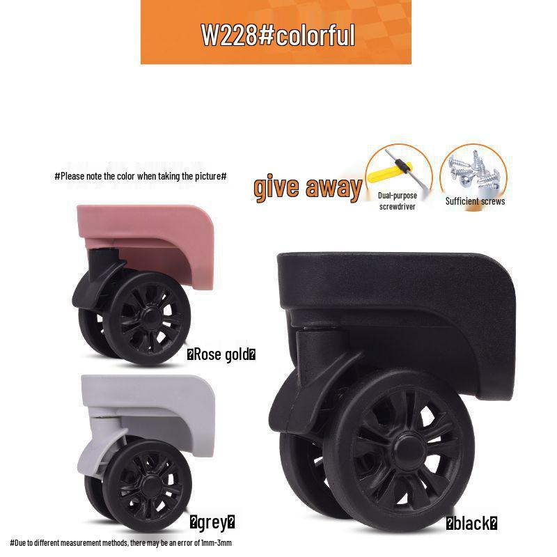 Universal Silent Roller Wheels for Suitcase Repair