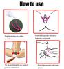 Labia Clamps Pussy Spreader Silikon,,G-punkt klitorisstimulering, Oral Sex Vagina Spekulum,BDSM Bondage,Sprede vaginale lepper