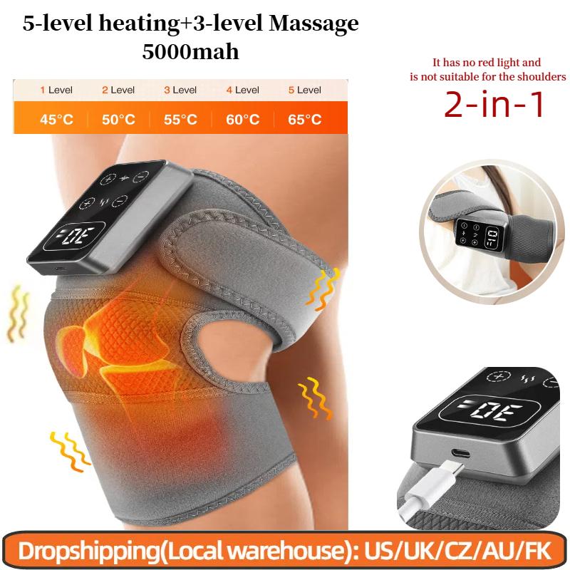 Wireless Electric Heating Shoulder Protection Knee Pad Hot Compress Elbow Joint Support Warming Shoulder Brace Arthritis Massage