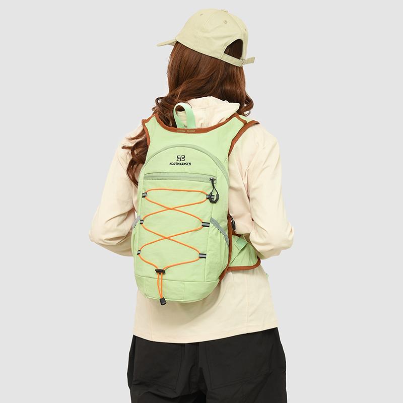 Sports Contrast Backpack Riding Outdoor Short-distance Travel Backpack