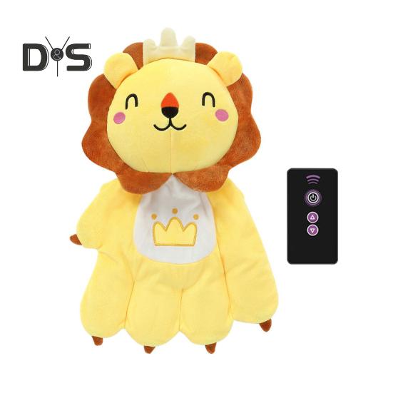 

Детские звуки для сна, успокаивающая подушка для младенцев, электрическая детская успокаивающая ладонь, детская спящая ладонь с дистанционным управлением Lion