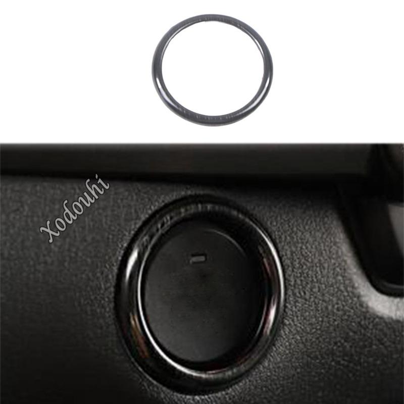 Stainless Steel Lamp Key Start Engine Engine Start Stop Ignition Key Ring Frame 1PCs For Mazda CX-30 CX30