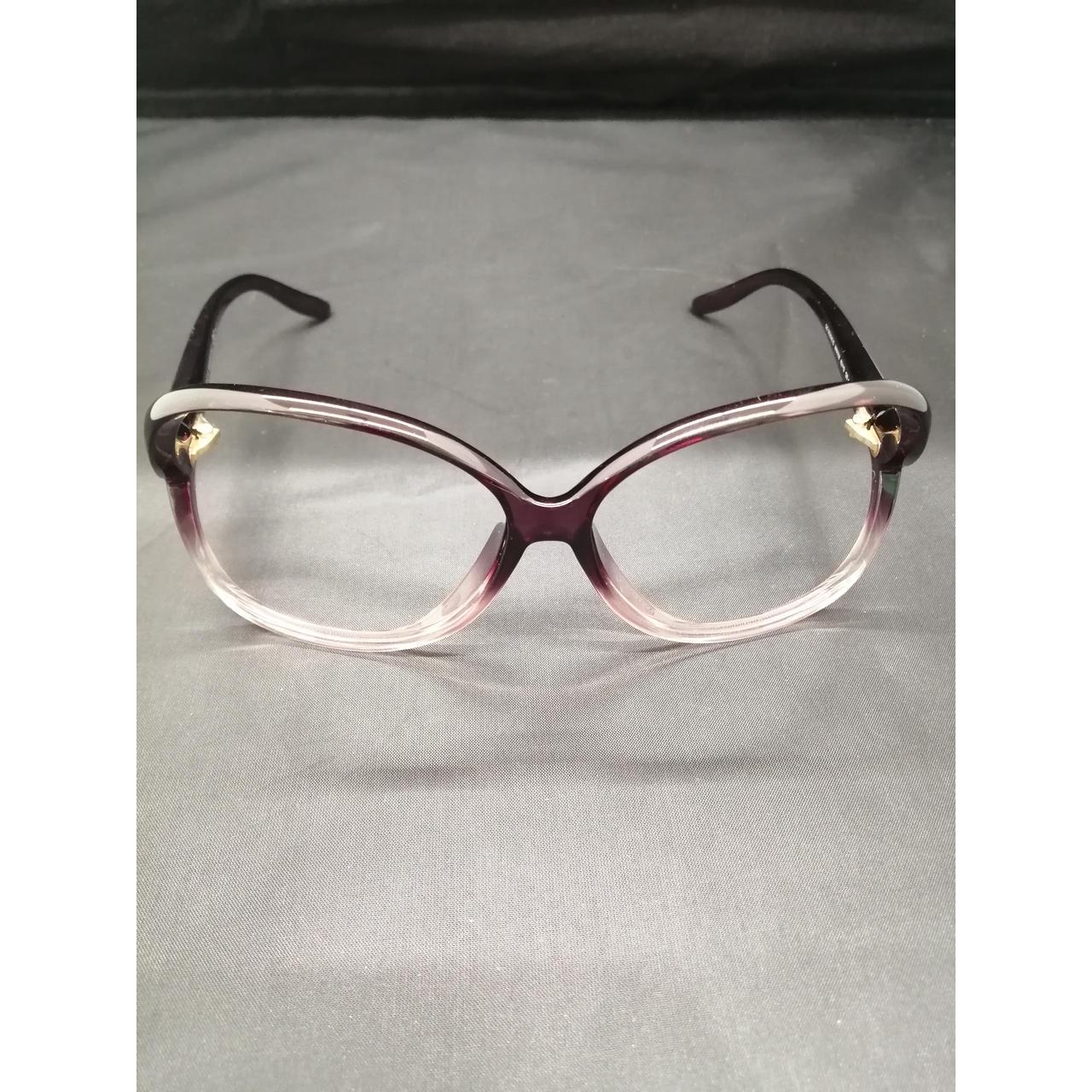 Used GUCCI purple sunglasses frame only