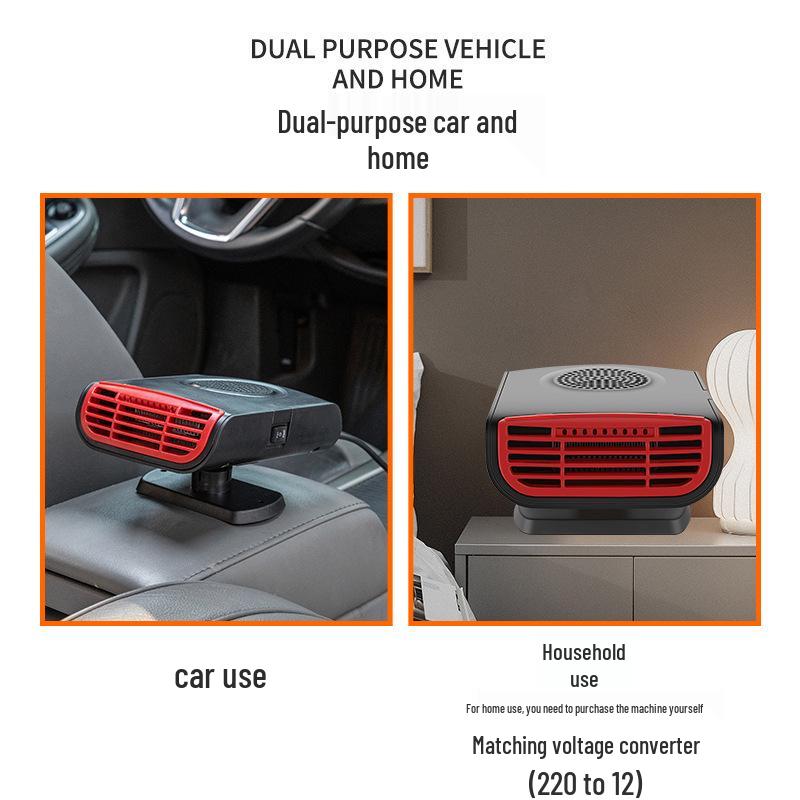 12V Dual-Use Autoheizung & Lüfter zum Enteisen im Winter