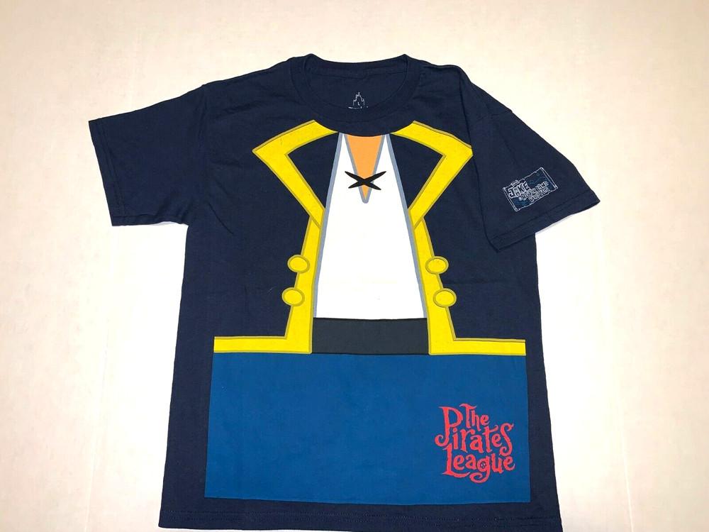 Jake and Never Land Pirates Walt Disney World Disneyland T-Shirt New Youth LARGE Unisex T-Shirt XXL