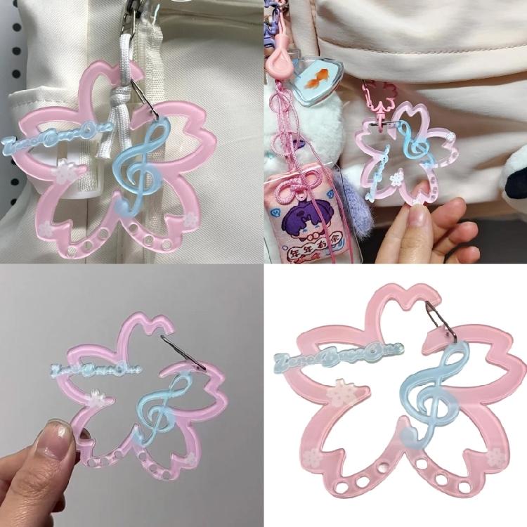Portachiavi Ciondolo Fascino Floreale Elegante per Aggiungere Un Tocco di Dolcezza ai Tuoi Accessori di Moda Pezzi Decorativi