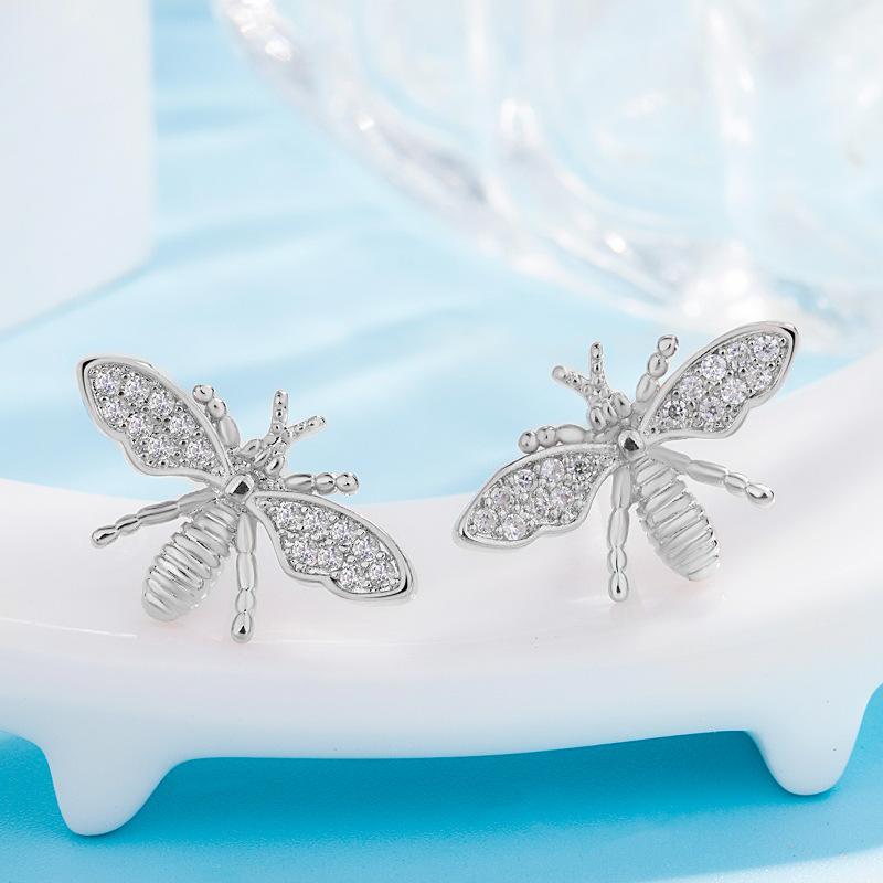 925 Silver Stud Earrings Beautiful Earrings High Quality For Women Earring Wedding Fine Jewelry Accessories Party Gift
