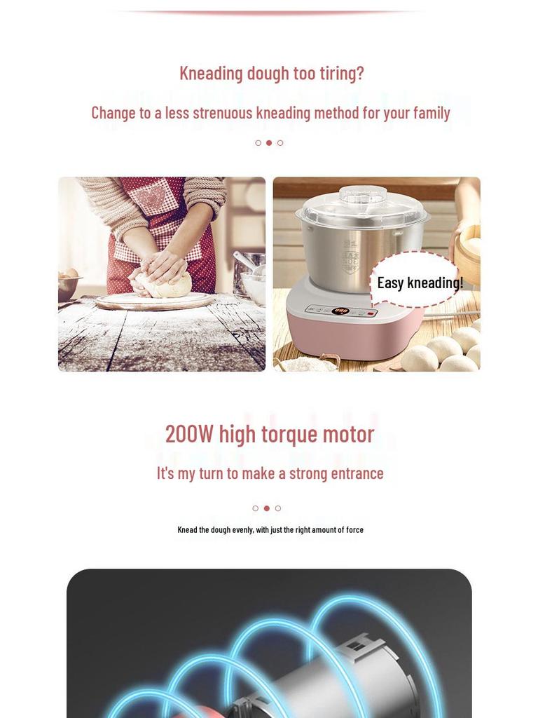 Fully Automatic Bread & Mantou Maker: Dough Mixer, Proofing & Kneading Machine