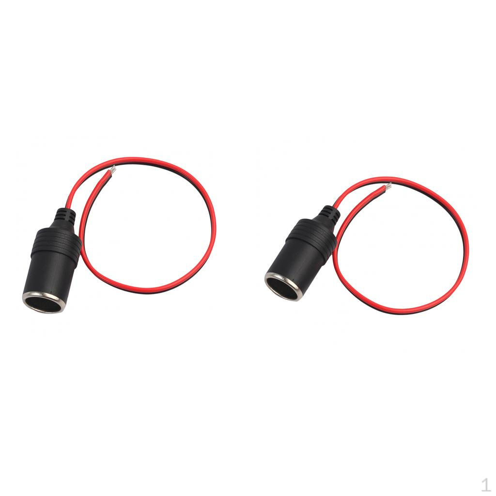 

Waterproof Car Motorcycle Charger Power Lighter Female Socket Adapter Converter + 1Feet/30cm