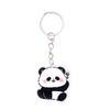 Cartoon Acrylic Panda Keychain Set