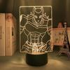 JoJo Bizarre Adventure Night Light JOJO Jolyne Figure Color Changing Lamp Cool Gift for Anime Fans