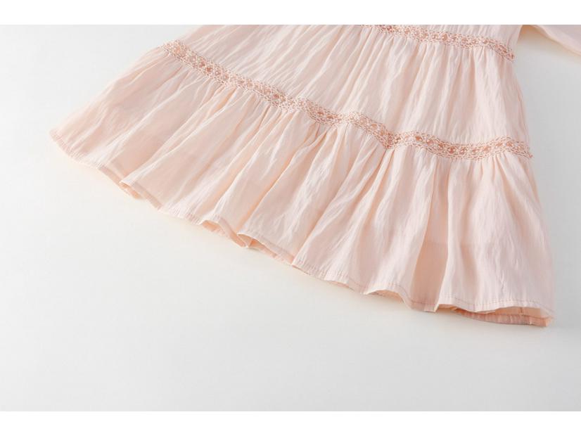 Dziewczęca koronkowa sukienka księżniczki na wiosnę 2025: Słodka długa spódnica dla małych dziewczynek