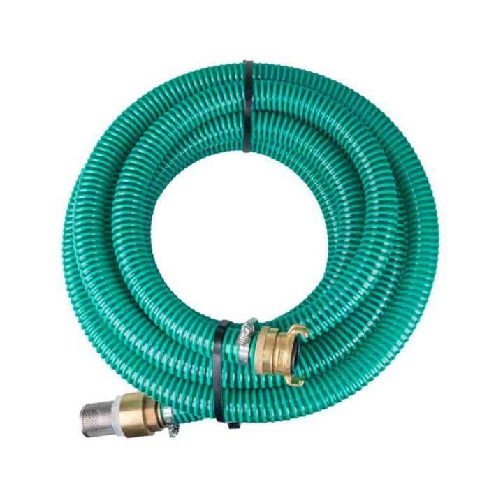 Garniture de tuyau d'aspiration en PVC 4 mètres