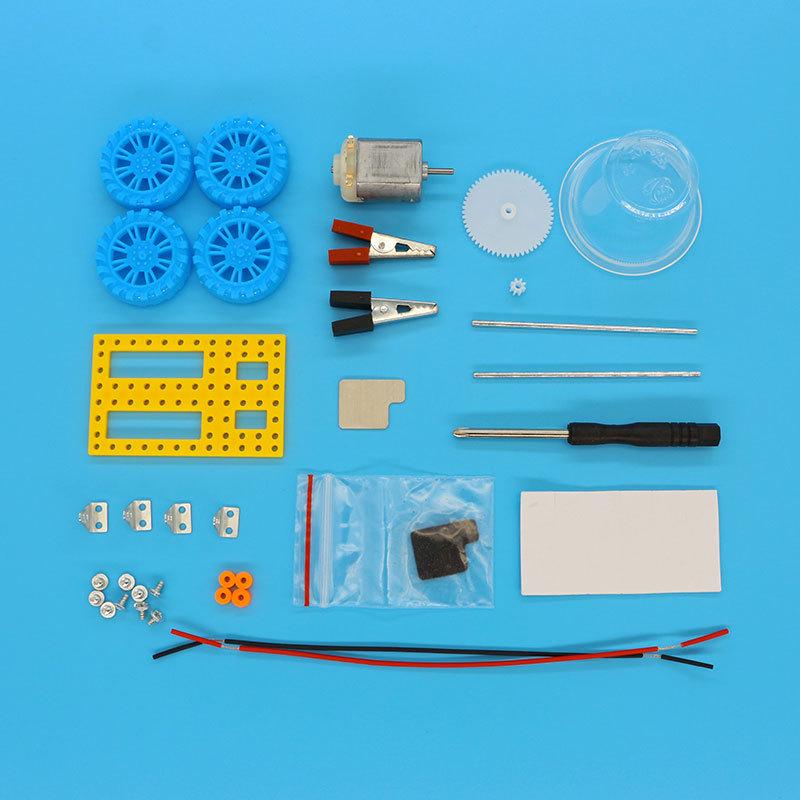 DIY Salt Water-Powered Car Kit: Creative Science Model for Kids' Educational Experiment