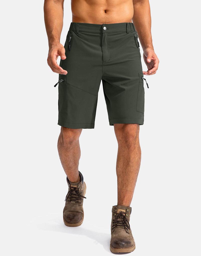 Herren 2024 Übergröße Multi-Taschen Arbeitsshorts mit neuem Reißverschluss