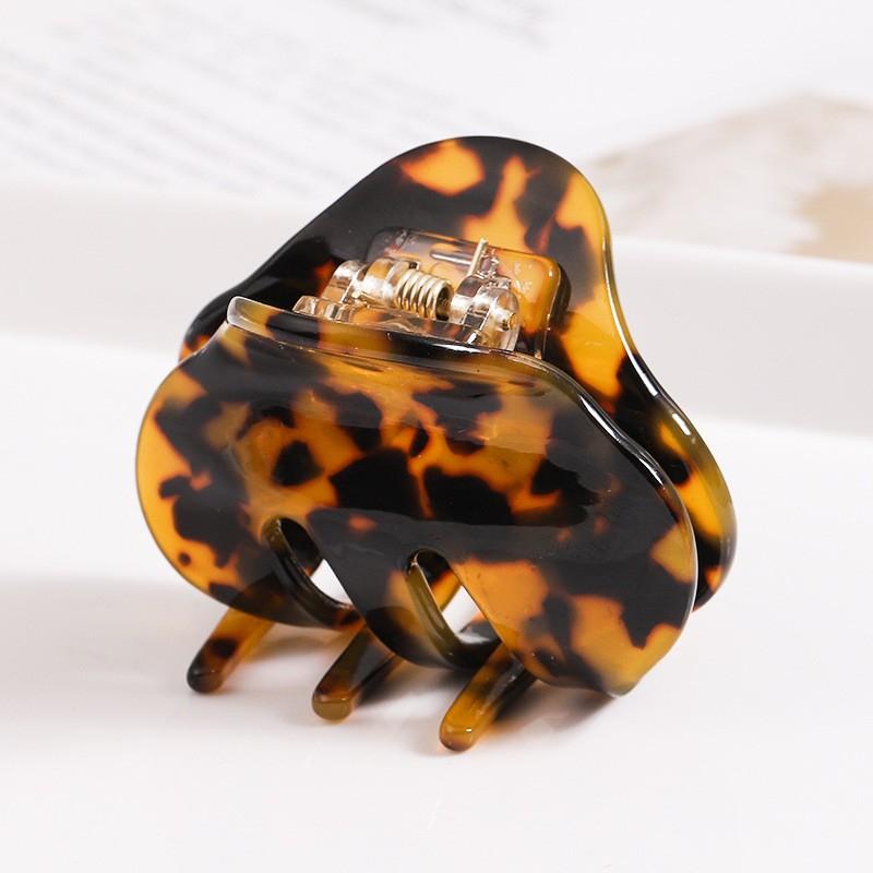 

Модные ромбовидные ацетатные заколки для волос, красочные аксессуары для волос для хвостика, ацетатные зажимы-крабы для женщин или девушек