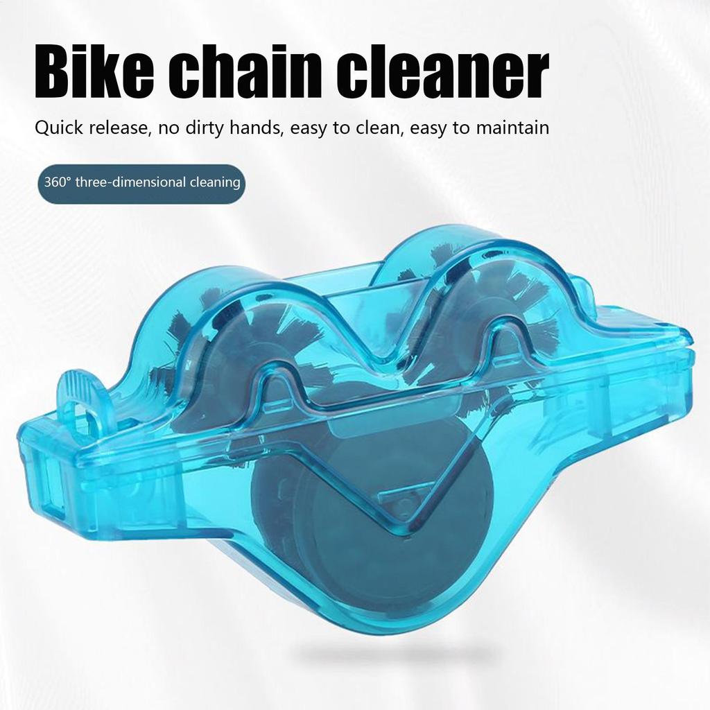 Bicycle Chain Cleaner Cycling Scrubber Washer Tool Mountain Bike Washing Kit Bike Chain Cleaning Tool Chain Brush Wash Tool Set