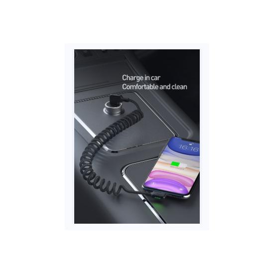 Mcdodo CA-7300 Black Series Spring Data Cable, 1.8m