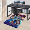 1pc Mega Man Anime Cartoon Design Office Chair Mat Non-Slip Carpet for Home Decor, Suitable for All Seasons, Ideal As a Gift.Y064