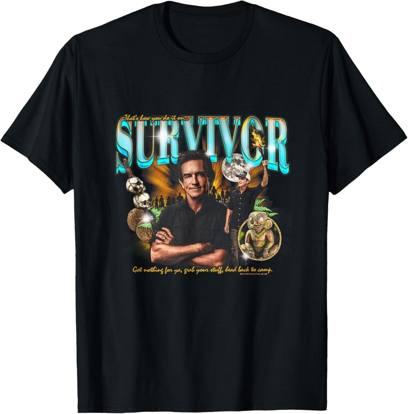 Jeff Probst Heartthrob Unisex T-Shirt S разноцветный