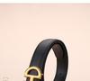 Elegant Women's Genuine Leather Belt: Versatile, Stylish, and Decorative for Jeans
