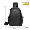 Men Casual And Versatile Waist Packs Trendy Street New Messenger Bag Men Sports Chest Bag  Large Capacity Diagonal Shoulder Bag
