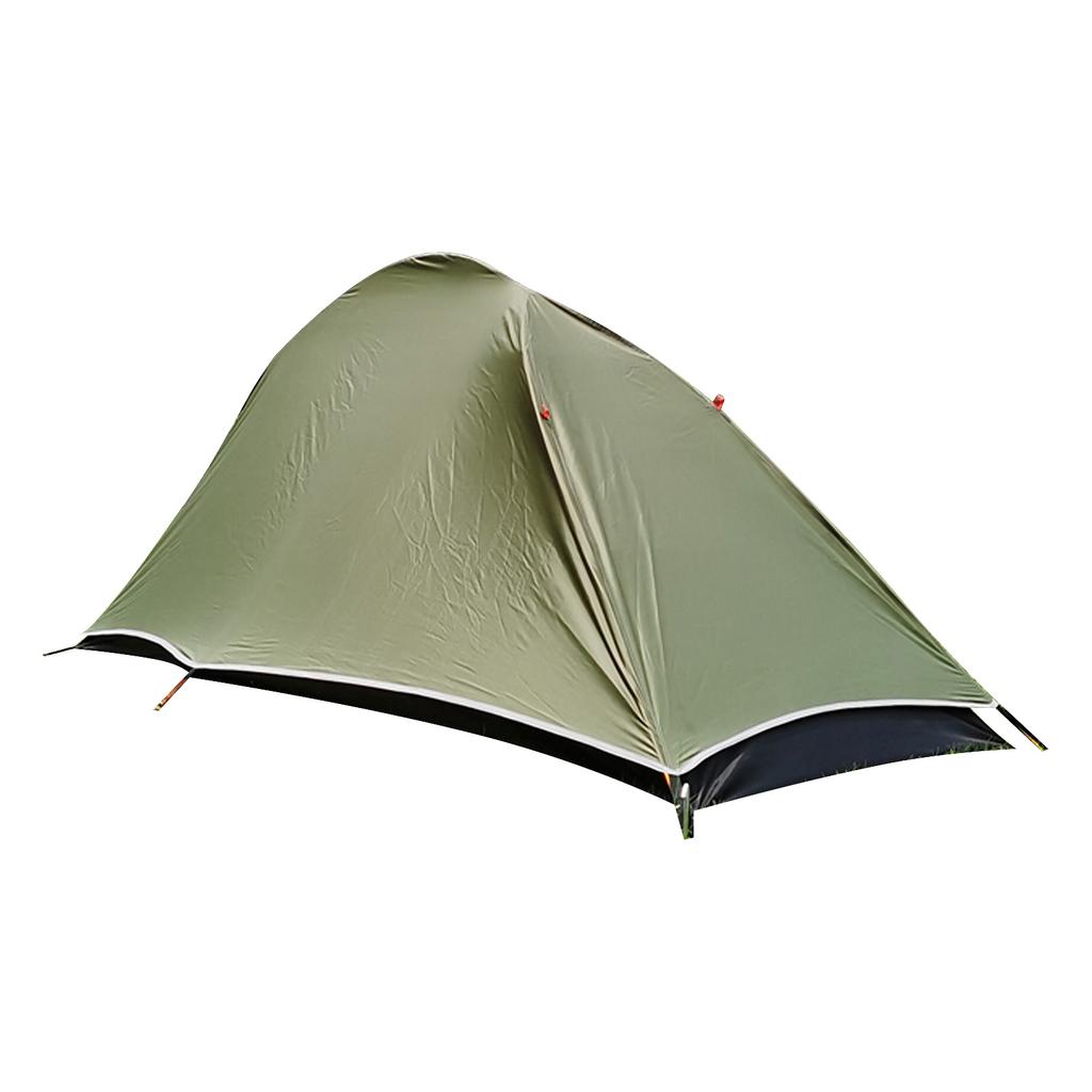 Ultraleichtes Campingzelt für 1 Person, Aluminiumstange, Outdoor-Wanderzelt, wasserdichtes Rucksackzelt