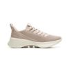 Li-Ning Comfortable Simple Non-Slip Wear-Resistant Lightweight Low-Top Casual Running Shoes Women sneaker Beige AGLU320-2