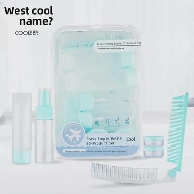 "Portable Travel Bottle Set: Vacuum Lotion & Spray Bottles for Skincare and Cosmetics"