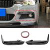 Fog Lamp Cover Trim Front Canards Splitter For BMW F30 F31 F35 M Sport 320i 325i 328i 335i 2012-2019 Front Bumper Lip Body Kit