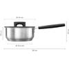 Кастрюля Fiskars Hard Face Steel 1,8 л (1052239)