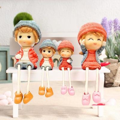 Gösteri Eseri | Sevimli Erkek ve Kız | Onun/Onun İçin Hediye, Ev Dekorasyonu, Oturma Odası, Yatak Odası | Düğün, Yıl Dönümü, Kız Arkadaş İçin Doğum Günü Hediyesi