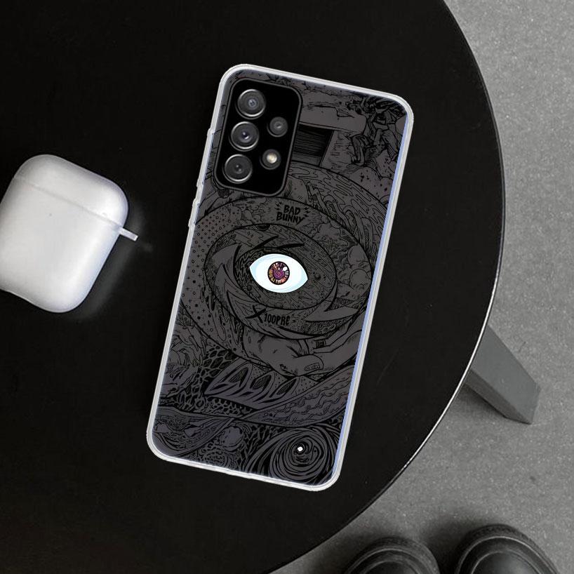 Bad Bunny X100pre Phone Case Cover for Samsung Galaxy A12 A22 A32 A52 A72 A02S A51 A50S A31 A20S A10S Note 20 Ultra 10 Plus Gala
