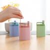 Automatic Toothpick Box Wheat Straw Toothpick Holder Container Portable Pop-up Toothpick Dispenser Storage Box Kitchen Organizer