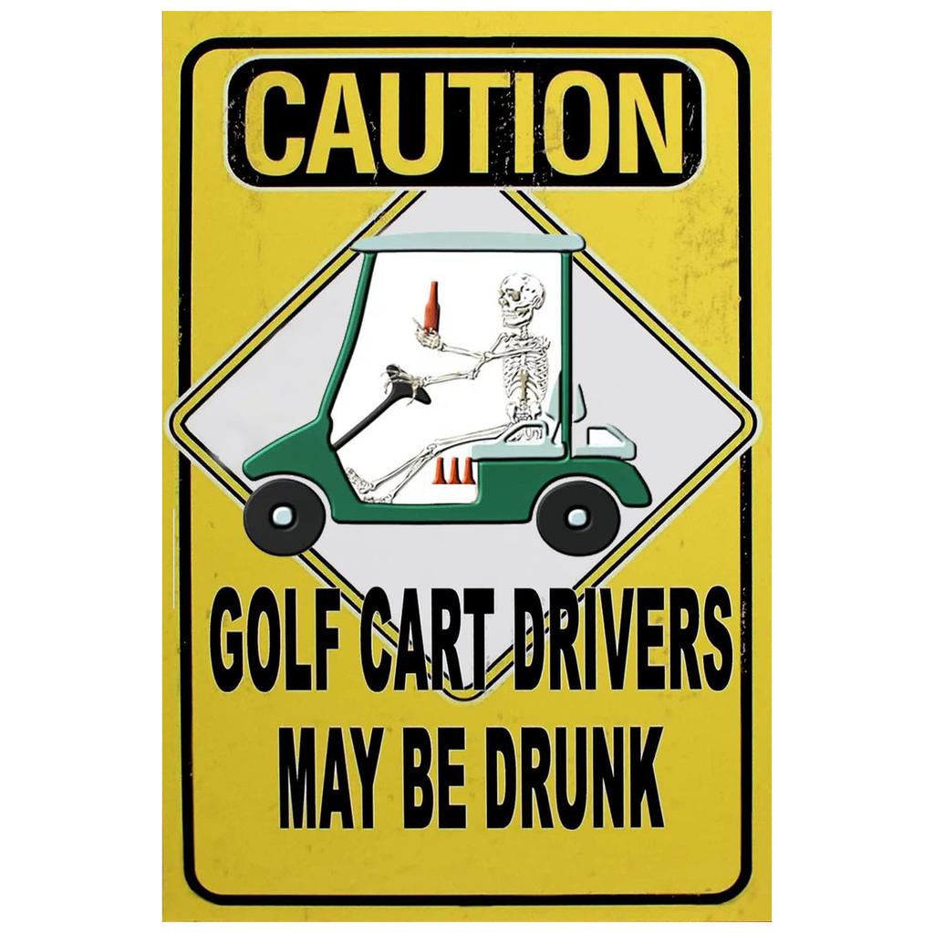 Caution Metal Tin Signs Warning Wall Decoration Plaque Vintage Art Poster Iron Painting for Man Cave Home Cafe Garden Club Bar