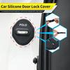 BAG1 4-Piece Set of Universal Wear-Resistant Silicone Car Door Lock Covers For VW Polo Tiguan T5 Passat Jetta Scirocco Sagitar Touran