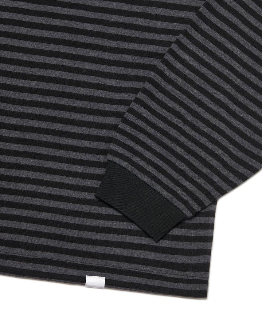 Nomaenyueol Nm Border Long Sleeve Tee - Black