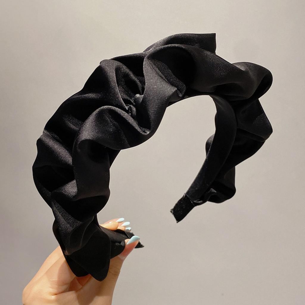 Non- Toothed Headband For Pressing Bangs And Broken Hair, Black And Brown Face Washing Hair Accessories For Women
