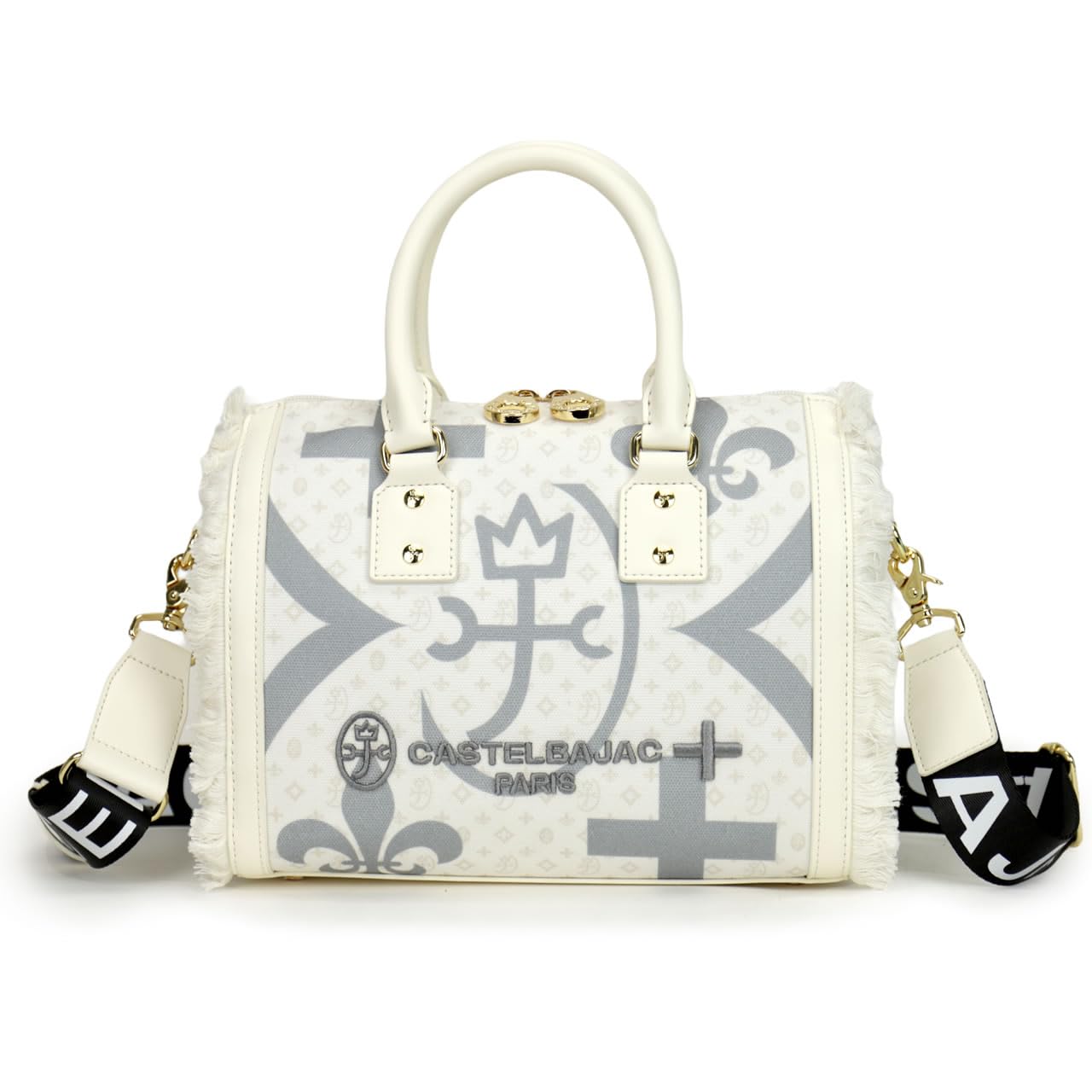 

[CASTELBAJAC] Mini Boston Bag Pale 088321 Ivory