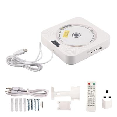 Bluetooth Nástěnný CD Přehrávač Připojení v Reálném Čase Multifunkční Port Přenosný CD Přehrávač Hudby s