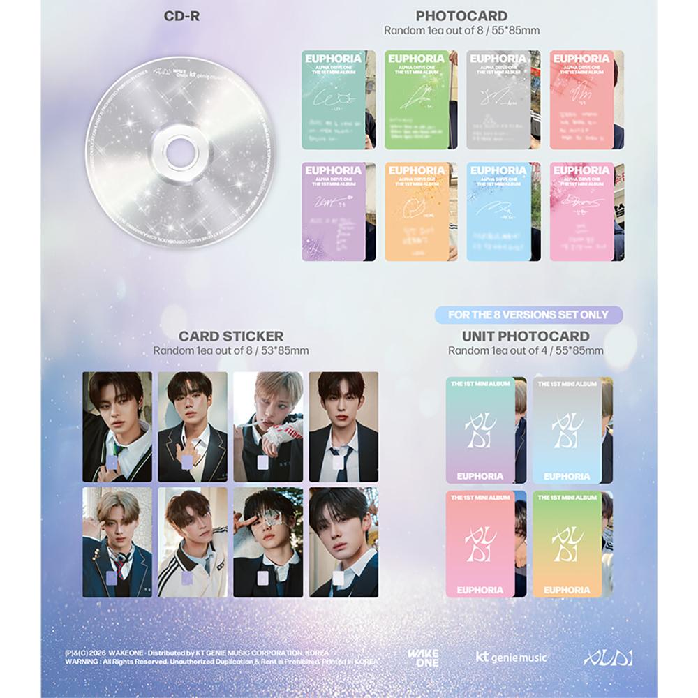 [Pre-order] ALPHA DRIVE ONE - EUPHORIA [JEWEL CASE ver.]