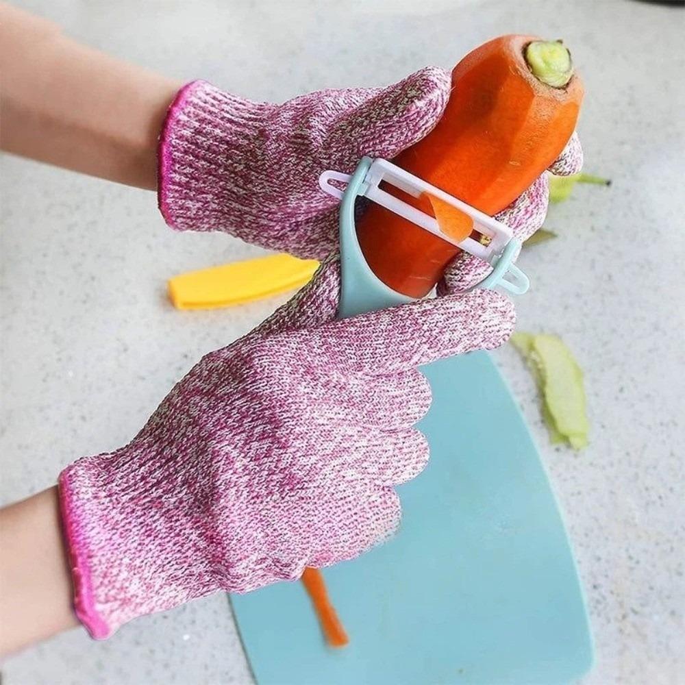 5 Level Anti-cut Gloves Wear-Resistant Protective Gloves Safety Work Gloves Food Processing