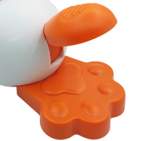 Interaktivní hračka 2 v 1 pro psy s dávkovačem pamlsků, ve tvaru kachny/kočky, potravinové puzzle, hračka zpomalující krmení pro malé a střední psy, podporuje IQ trénink
