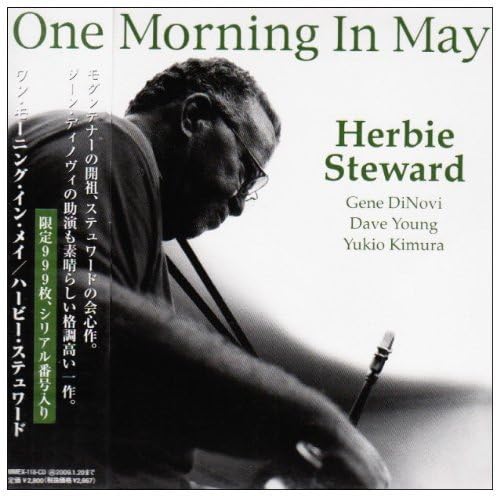 CD HARVEY STEWARD GENE DINOVI DAVE Y  One Morning In May MMEX118CD Japan Jazz Used