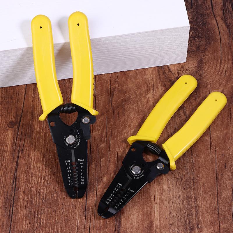 Multifunctional Wire Strippers 6 Inch Wire Cutters Cable Stripper Cable Wire Crimping Wire Stripper Pliers Tools