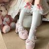 Cotton Lolita Knee Socks With Sweat Absorption For Girls Spring Summer