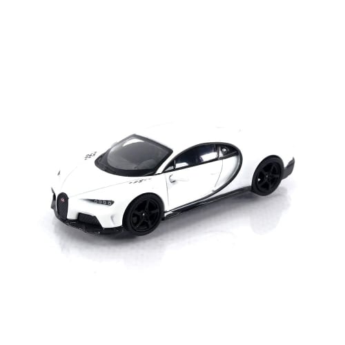 MINI GT 1/64 Scale Bugatti Chiron Super Sport White (Left-Hand Drive) Finished Product MGT00440-L