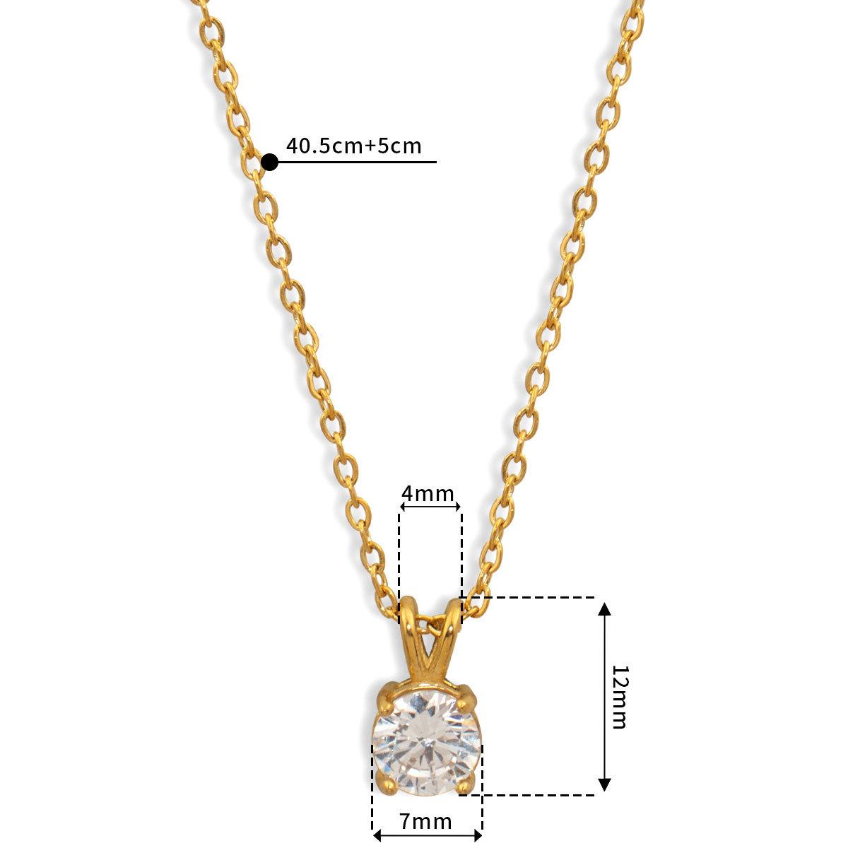 

Мозамбикское бриллиантовое колье Женское высококлассное колье с подвеской-одиночным бриллиантом в оправе с четырьмя крапанами, цепочка для ключицы, украшение, подарок, в наличии 18K золотой