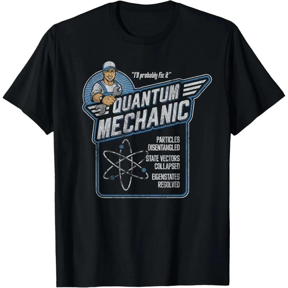 Quantum Physics String Theory Physics Student Science T-Shirt Custom Printed Graphic T Shirts women's T Shirt Camiseta STEM Education Gift